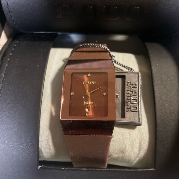 Rado jubilé watch vintage never worn extremely rare a with original packaging. - Picture 12 of 13